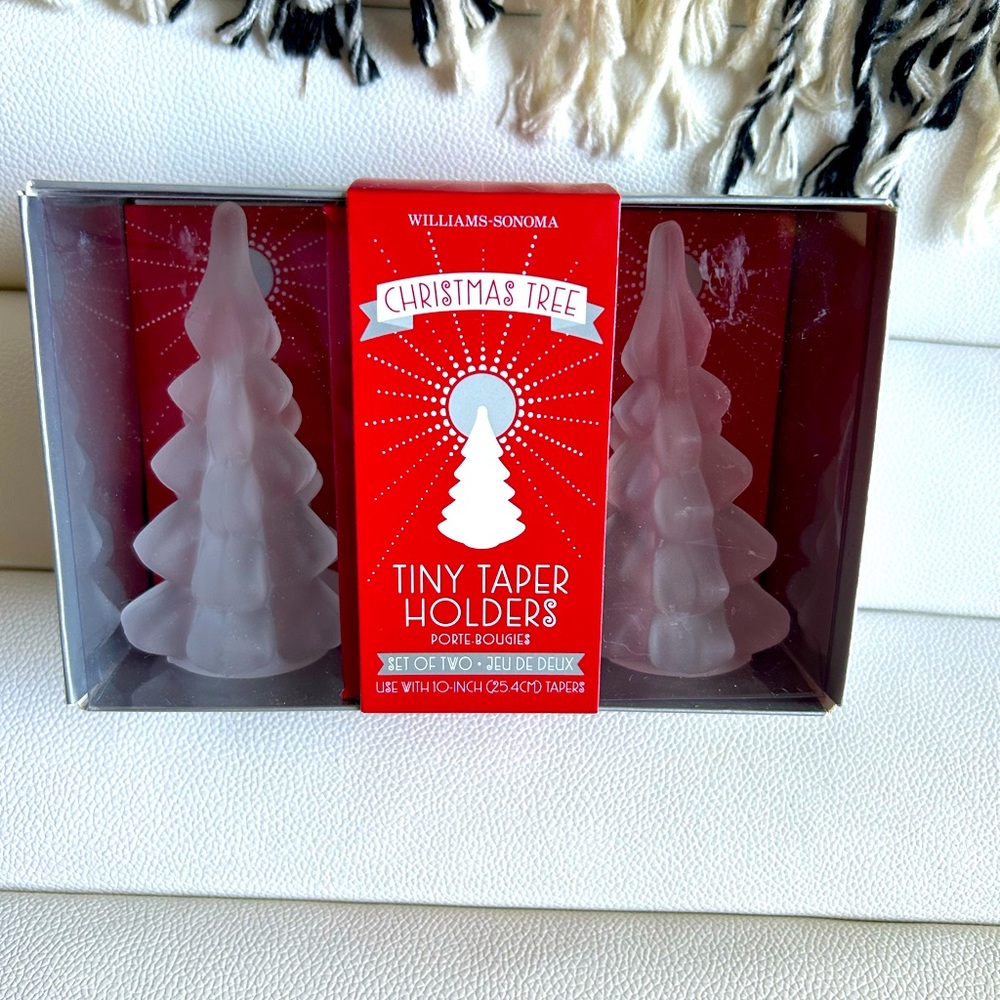 Williams Sonoma Tiny Taper Trees